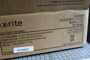 X-Rite Spectroproofer - Package