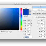 Color Selector - Adobe Photoshop