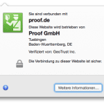 shop.proof.de - SSL certificate overview